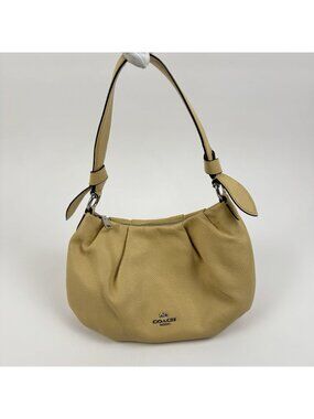Coach New York Everly C4068 Yellow Crossbody Shoulder Handbag Purse Bag